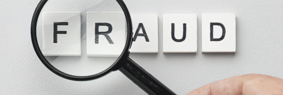 magnifying glass over the word fraud in scrabble tiles Fraud Risk Assessment: What Auditors Look for During Your Audit cjg partners